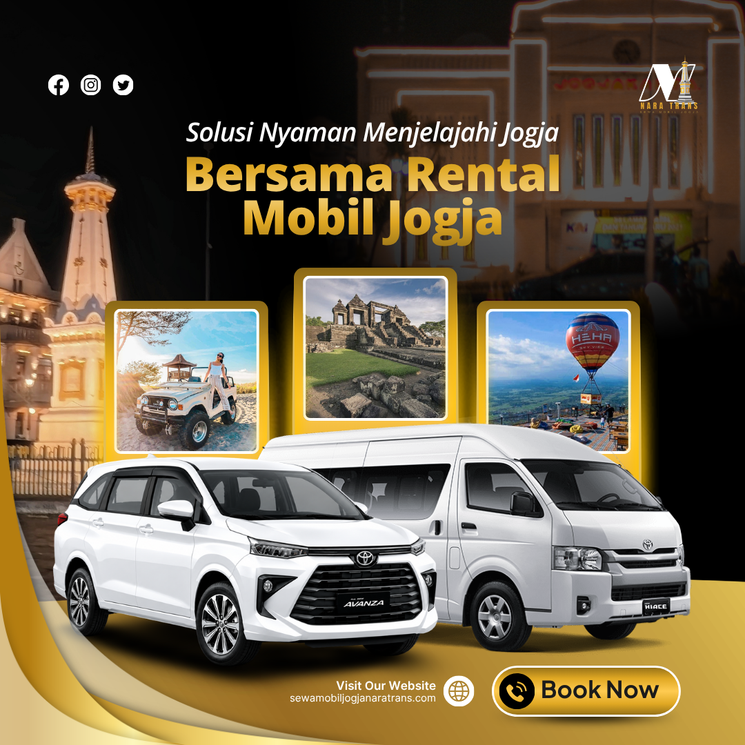 Sewa Mobil Jogja Aman & Nyaman - Nara Trans